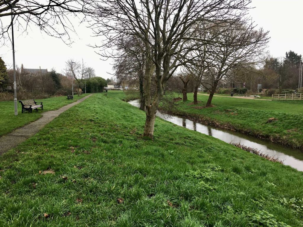 Area C looking north