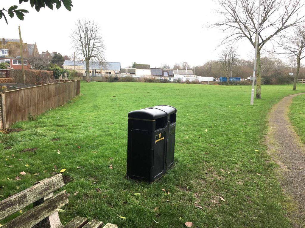 Area D looking north