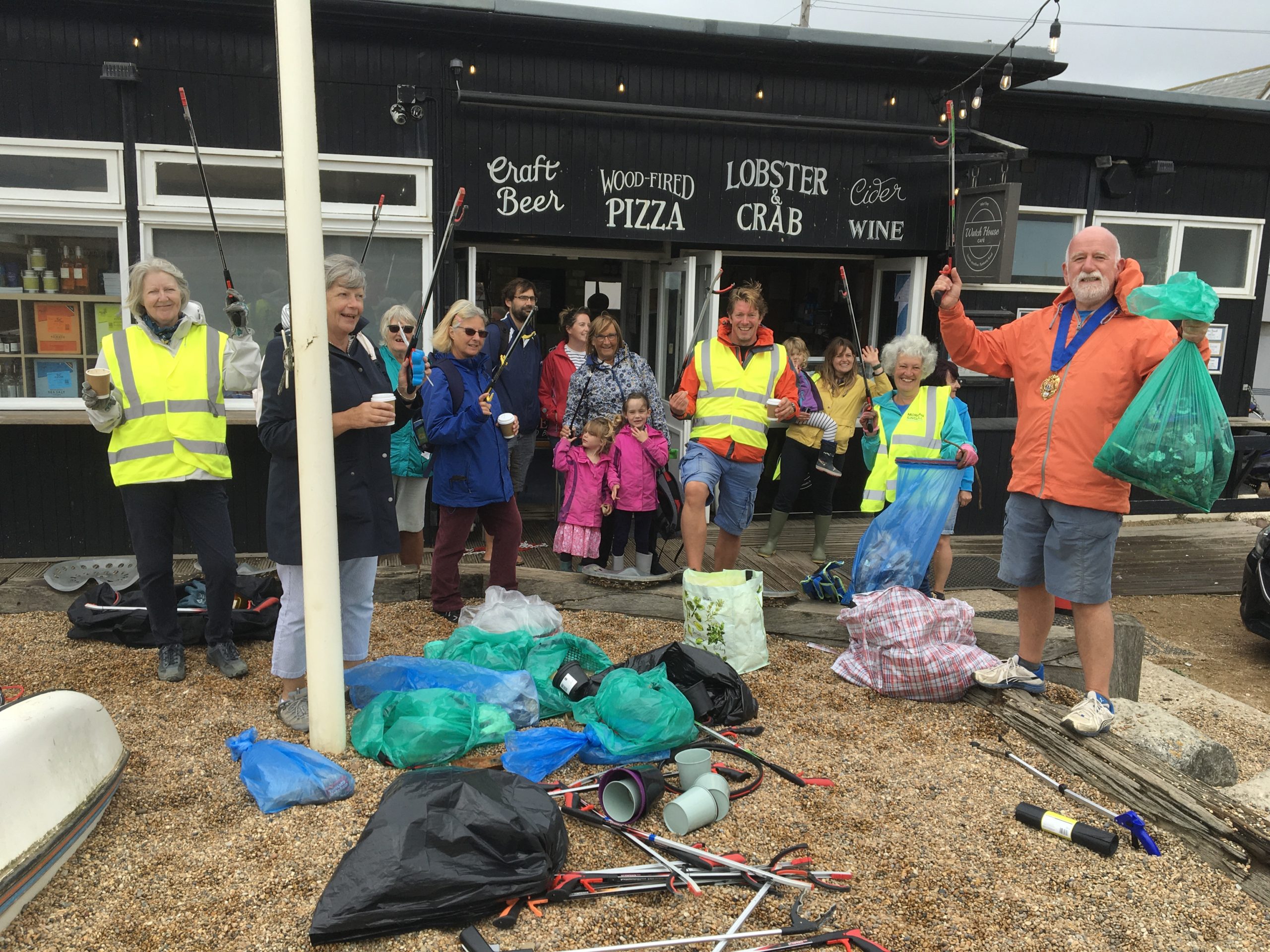 West Bay Beach Clean – It Should Not Be Necessary.