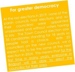 Greater Democracy