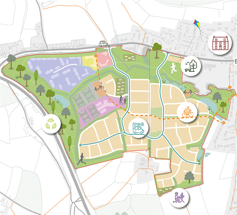 Foundry Lea Indicative Map