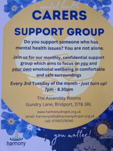 Carers' Support Group Poster
