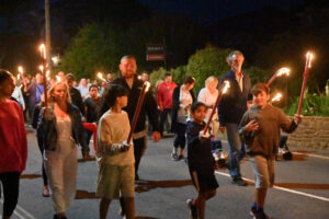 Bridport Torchlight Parade