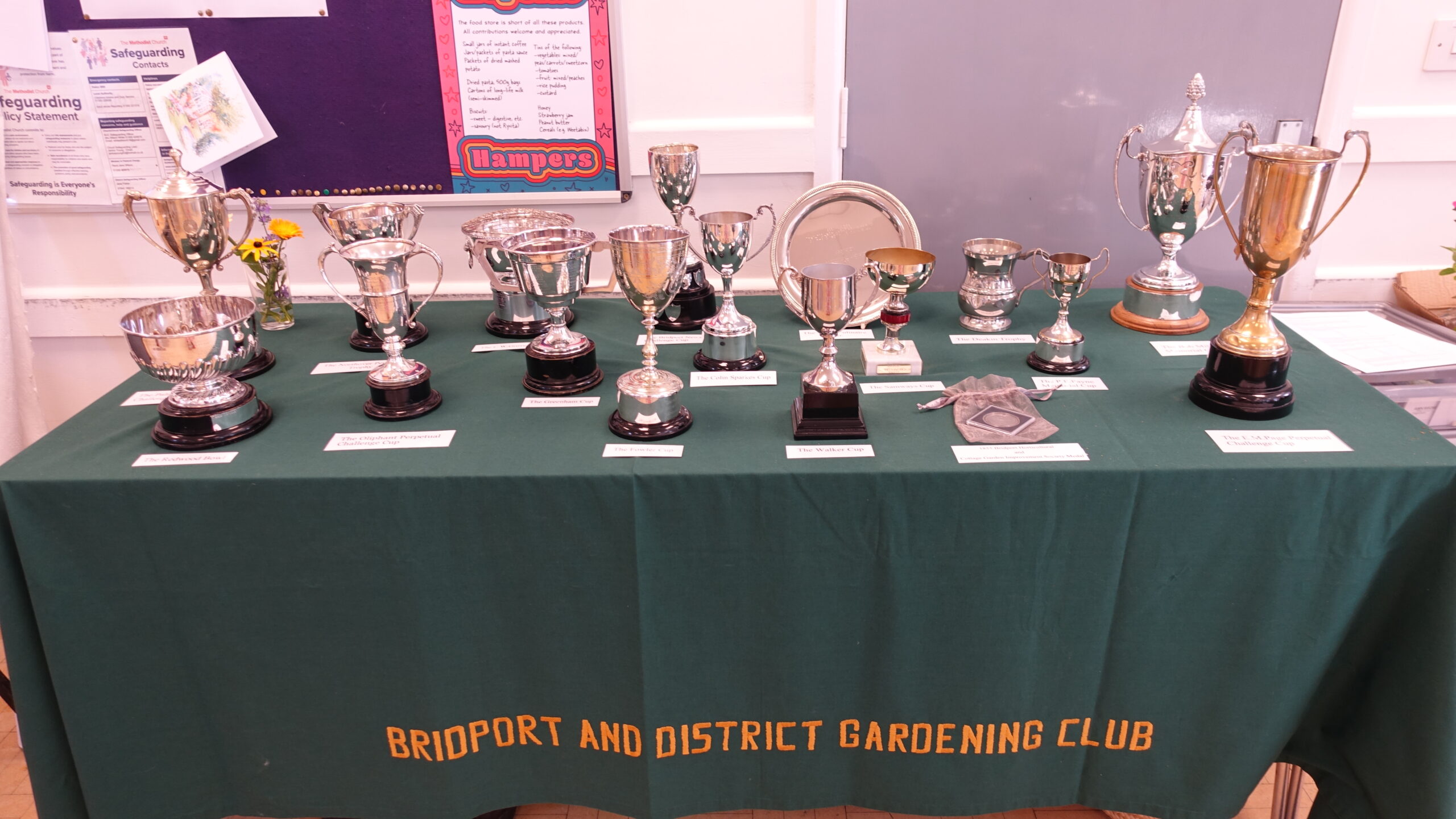 Bridport & District Gardening Club Harvest Competition