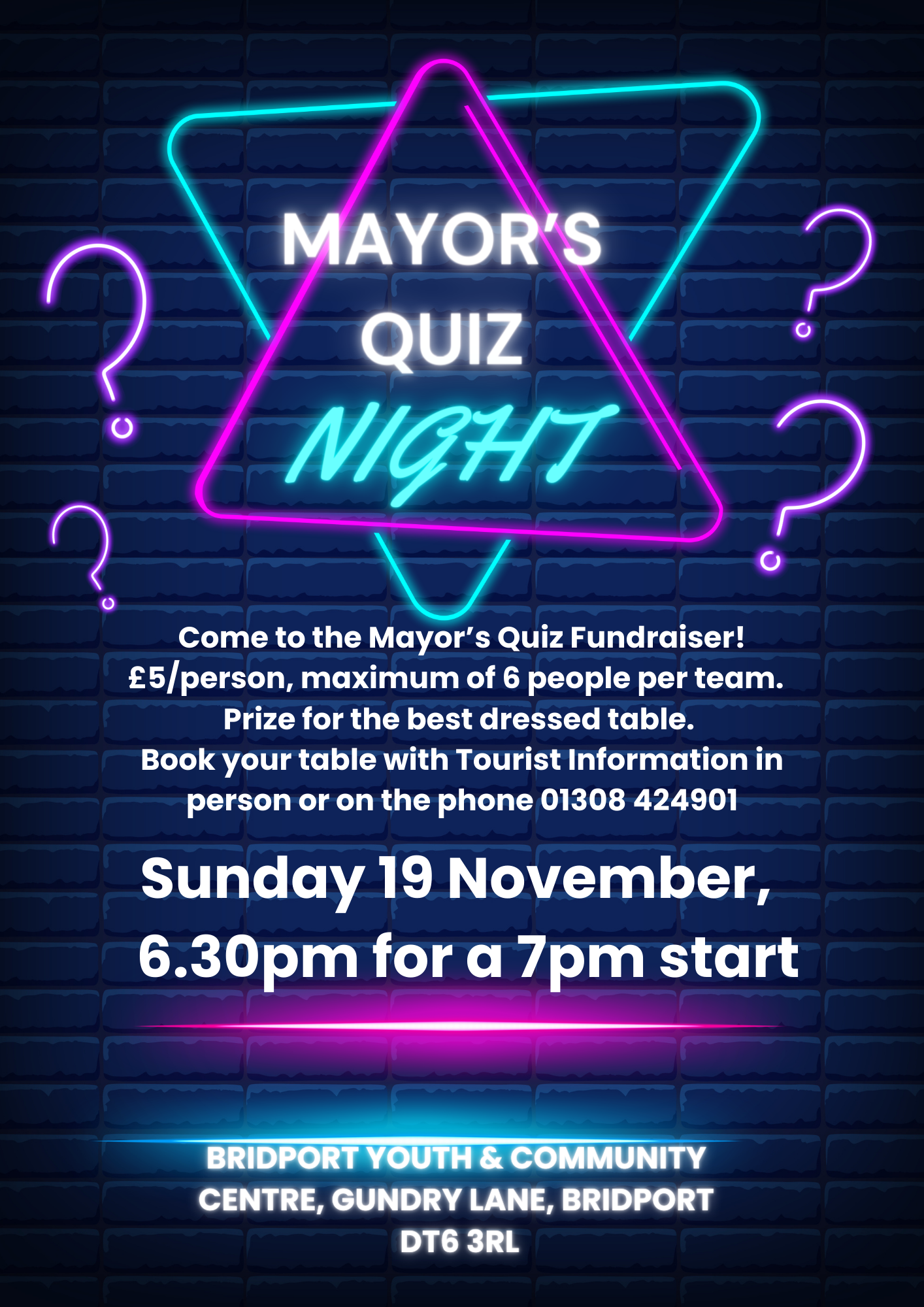 Mayor's Quiz Night