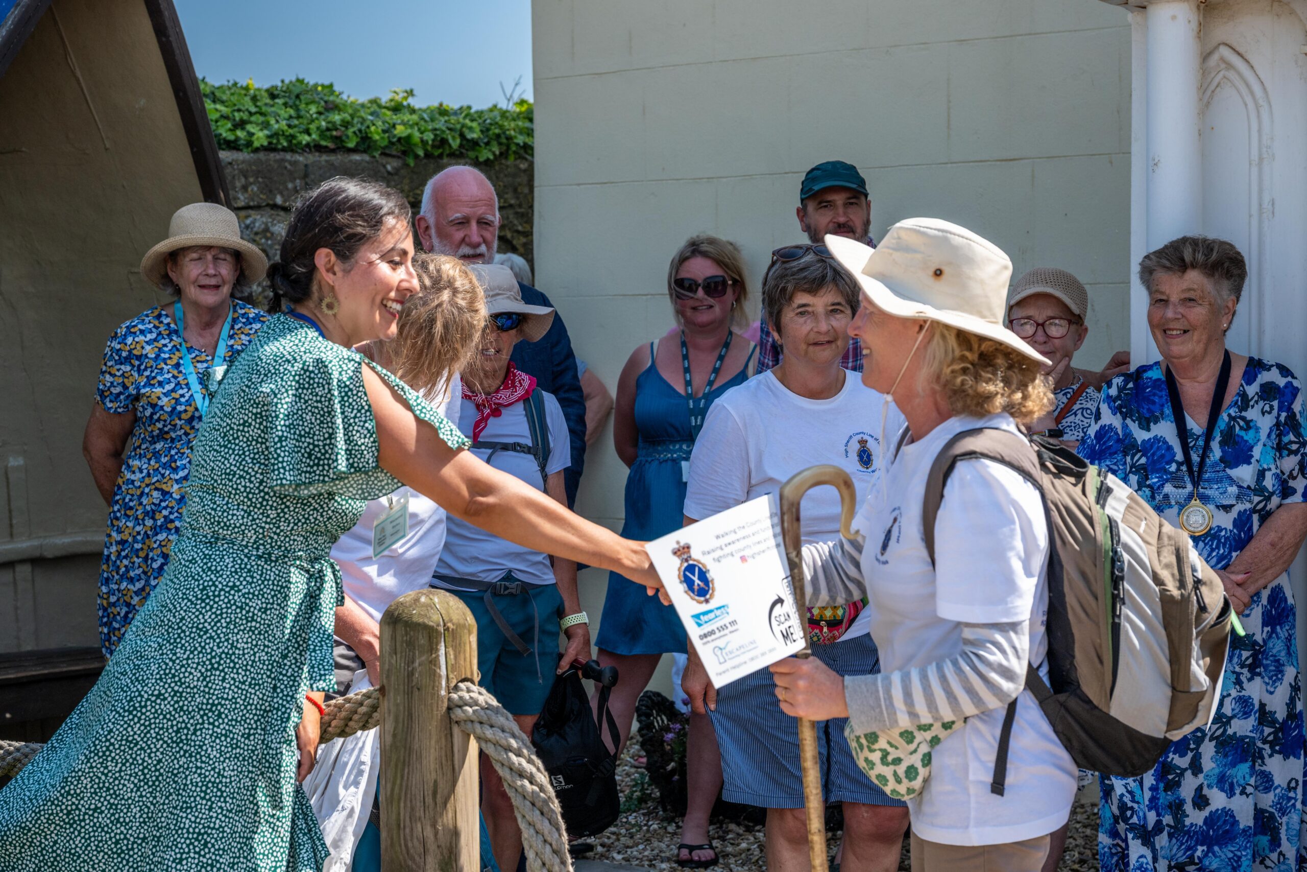 The High Sheriff Visits West Bay